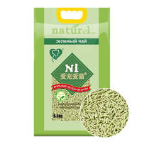 N1 天然绿茶无尘豆腐猫砂 1.5mm小颗粒